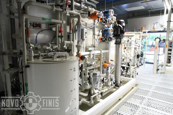 Production of demi water using reverse osmosis