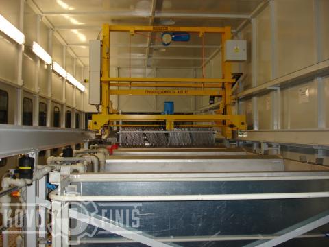 Degreasing line