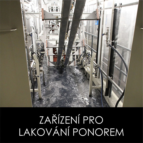 Zařízení pro lakování ponorem